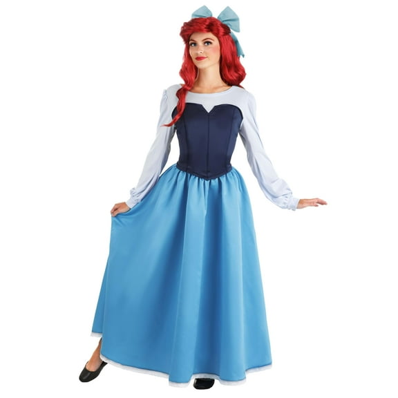 Disney Women's The Little Mermaid Ariel Blue Dress Costume