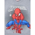 thumbnail image 4 of Spider-Man Kids Graphic Fleece Crewneck Sweatshirt, Sizes 4-18, 4 of 5