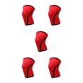 thumbnail image 2 of Thinsony 1/2/3/5 Fashionable And Knee Sleeves For Weightlifting - Lightweight Protection Knee Sleeves Weightlifting Blended Model B all red S 5PCS, 2 of 6