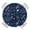 Dark Blue, variant on Round Fitted Tablecloth with Elastic Edge, Black White Cartoon Space Waterproof Table Cloth Table Cover for 36"-44" Tables, Star Spacecraft Rocket Meteorite Tablecloths for Dining Party Outdoor