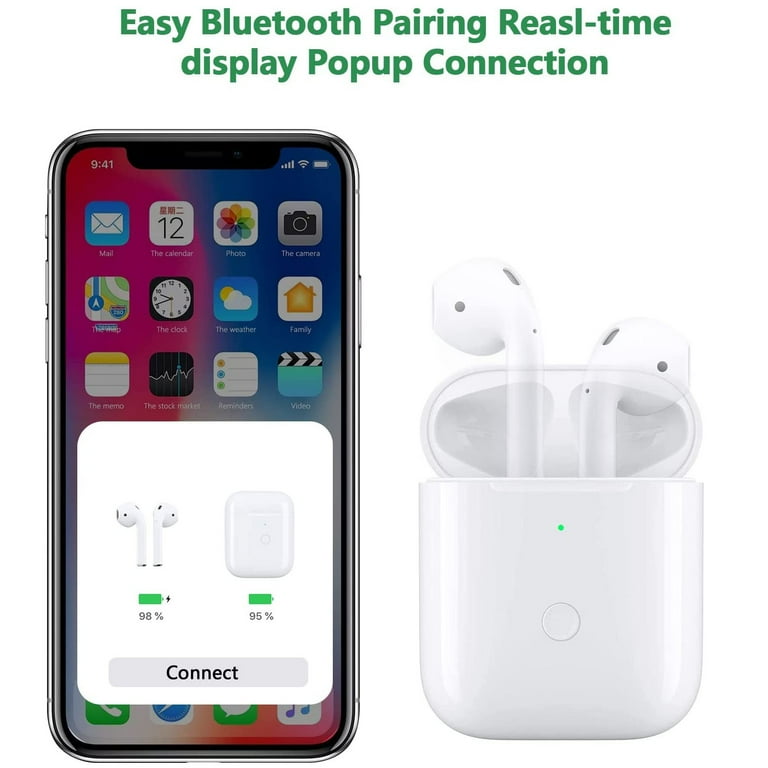 Charging Case Iphone Display Airpod Battery Replaceable Charging