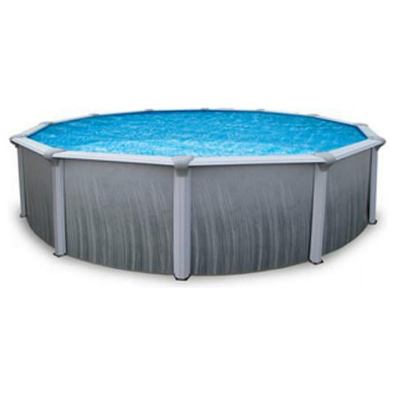 Olympian Durable Athletics Swimming Pool, Steel Round, Blue, 16 oz