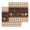 Yellow Mocha Brown Light Brown, variant on Vintage Coffee Time Kitchen Dish Towels for Drying Dishes Set of 2, Farmhouse Desserts Beige Burlap Waffle Weave Microfiber Hand Tea Bathroom Towels Quick Dry & Absorbent Towel 15.7x23.6
