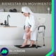 thumbnail image 3 of MEDICAL STORE Silla Banco para Ducha y Tina con Brazos Desmontables y Respaldo (Soporta hasta 110 Kgs de Peso Silla Antideslizante para Baño Adulto Mayor, 3 of 9