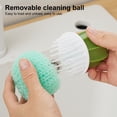 thumbnail image 6 of Grandest Birch 2 Set Adorable Cactus Shape Cleaning Brush Anti-slid Handle Rich Foam Plastic Scrubbing Brush for Home, 6 of 10