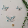 thumbnail image 4 of Piezas de cerámica, pájaros, gaviotas, decoraciones de arte de pared, gaviotas de playa náuticas, adornos para esculturas de pared de jardín costero, decoraciones Vhermosa WMJ-1173, 4 of 8