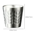 thumbnail image 3 of 1PCS Stainless Steel Coffee Mug with Metal Double Walled Cups Camping Mug Dishwasher Safe Tea Cups for Home Camping Travel Outdoors RV Keep Drinks Hot, 3 of 7