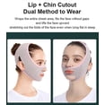 thumbnail image 5 of Mascarilla facial para dormir, mascarilla adelgazante facial en forma de V, correa para la barbilla, cinturón de lifting facial, reafirmante de la piel, mascarillas de belleza para el cuello_Lucky_B, 5 of 5