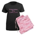 thumbnail image 5 of CafePress - Proud Mom Of A Cane Corso Women's Dark Pajamas - Women's Short Sleeve Print T-Shirt and Pants Dark Cotton Pajama Set, 5 of 7