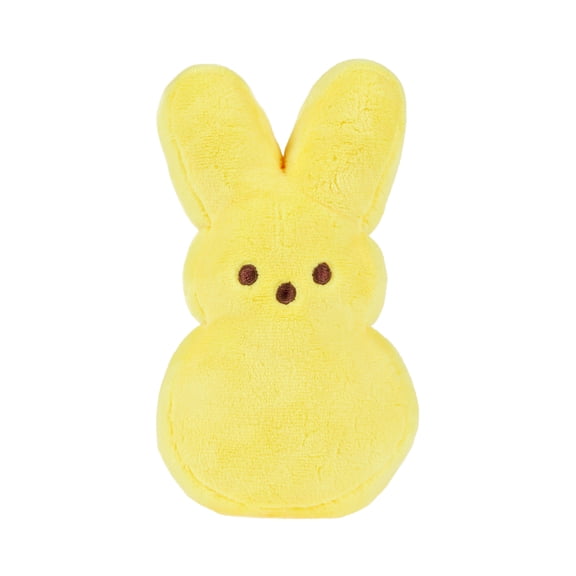 Peeps Bunny Plush, Yellow, 6-inches