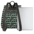 thumbnail image 3 of Disketp UAE Travel1 1 Mochila de Cuero para Mujer, Bolso de Espalda Antirrobo con Estilo para Viaje, Trabajo y Uso Diario, 3 of 4