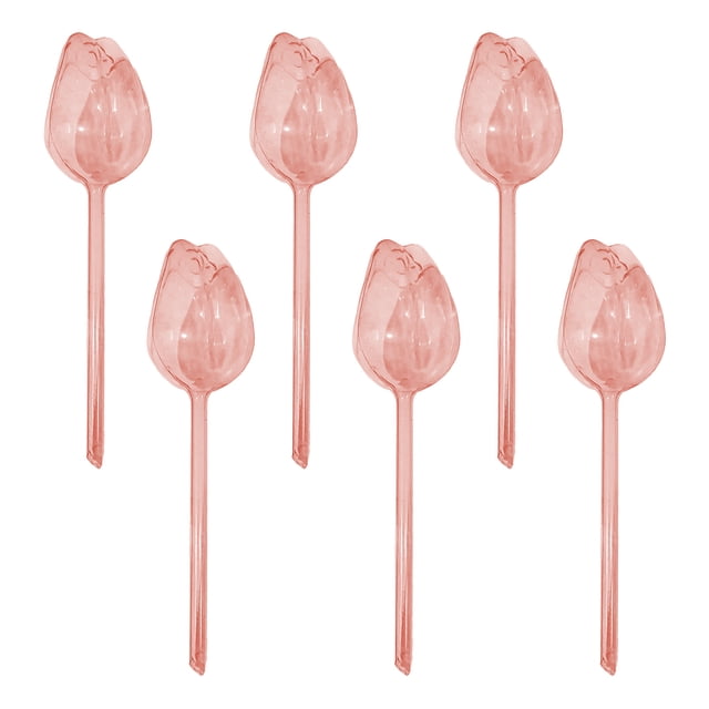 Bulbos de riego automático, globos de riego con forma de tulipán, dispositivos de riego automático para plantas de interior y exterior, jardinería doméstica.