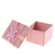 thumbnail image 1 of FELTECHELECTR 24 cajas organizadoras de 4 x 4 x 3 cm con lazo para guardar pendientes, pulseras, collares y joyas (rosa), 1 of 7