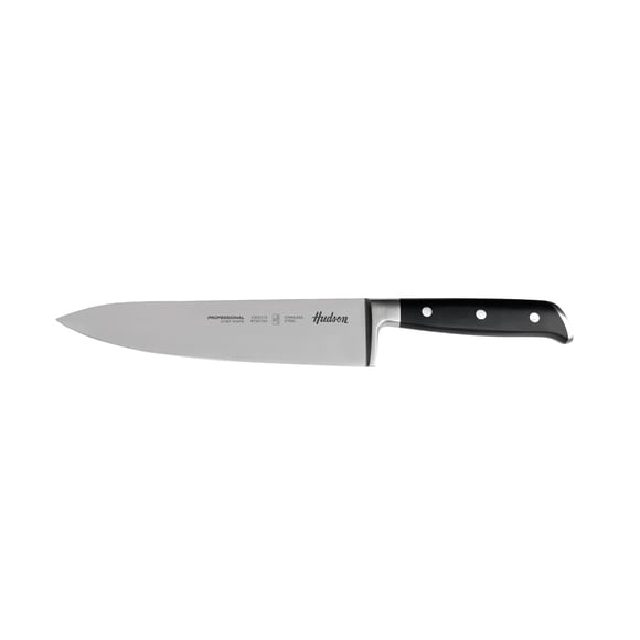 HUDSON VALLEY Cuchillo Prof Con Mango Con Remache De Acero Inoxidable, Cuchillo Chef 20 Cm, Utensilio Para Todas Las Cocinas. Best Kitchenware