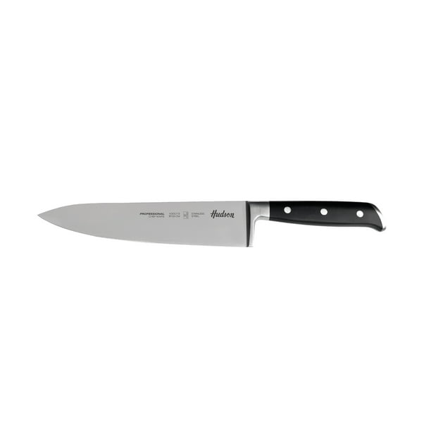 HUDSON VALLEY Cuchillo Prof Con Mango Con Remache De Acero Inoxidable, Cuchillo Chef 20 Cm, Utensilio Para Todas Las Cocinas. Best Kitchenware