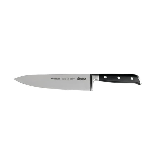 HUDSON VALLEY Cuchillo Prof Con Mango Con Remache De Acero Inoxidable, Cuchillo Chef 20 Cm, Utensilio Para Todas Las Cocinas. Best Kitchenware