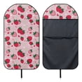 thumbnail image 6 of XYZCANDO Strawberry Pattern Car Seat Towel Cover Machine Washable Terry Cloth Car Seat Covers, Non-Slip, Suitable for Truck Seat Van, Fit for SUVs Trucks Cars, 6 of 7