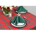 thumbnail image 2 of DII Holiday Plaid Rectangle Tablecloth, 60x120", 100% Cotton, 2 of 11