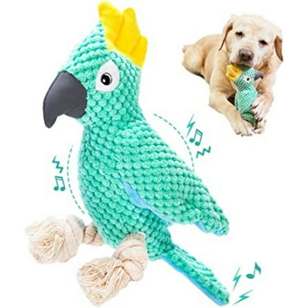 SNNROO Plush Dog Toys Squeaky and Crunchy Dog Toys - Durable Interactive Tug of War for Medium and Large Breed Dogs