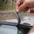 thumbnail image 1 of Tiras de sellado de bordes de goma para techo de automóvil, tiras protectoras para parabrisas de automóvil, sellos de ventana, aislamiento acústico, insonorización, 14 mm x 2 m, 1 of 4