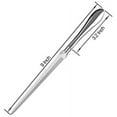 thumbnail image 5 of 2 Pack Letter Opener, Envelope Open Slitter Metal Letter Opening Knife Silvery Hand Envelope Slitter for Home Office Supplies (9 Inch), 5 of 5