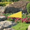 thumbnail image 6 of HOMEMAXS 5Pcs Triangular Iron Marking Flags for Marker Yellow 11.8X6.1in, 6 of 8