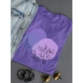 thumbnail image 3 of One Line Flower Lineart T-Shirt Women -Image by Shutterstock, Female x-Large, 3 of 4