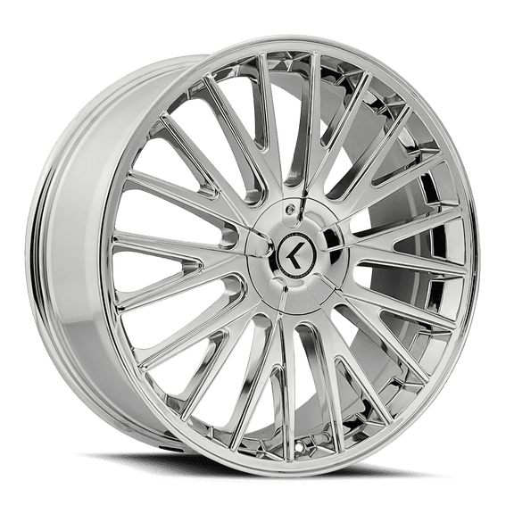 20x8.5 Kraze KR185 Double Down Chrome Wheel 5x112/5x120 (38mm)