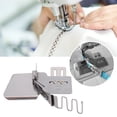 thumbnail image 1 of Sewing Hemmer, 4-Fold Stainless Steel Tape Attachment for Industrial Lockstitch Machines, Computer Controlled Sewing Machine Accessory with 7 Size Options From 0.79 to 1.16, 1 of 7