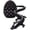 Black, variant on Christmas 3Pcs 3D Printed Dragon Egg Set with Articulated Crystal Dragon Figurine and UV Light for Desk Ornament Glow in the Dark Mystery Fantasy Toy Kit