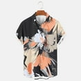 thumbnail image 5 of Awdenio Men's Shirts Short Sleeve Button Down Bowling Shirts Retro Summer Tropical Beach Casual Dress Shirt for Men, 5 of 6