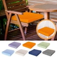 thumbnail image 6 of Floleo Linen Seat Cushion High Resilience Sponge Pad Comfortable Support for Sofa Chair Window Tatami Indoor Outdoor Use Removable Washable Cover, 6 of 6