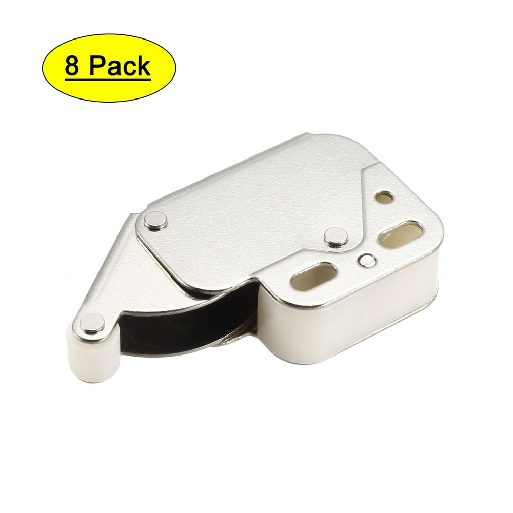 Spring Loaded Kitchen Cupboard Door Push Catch Latch Lock 8Pcs