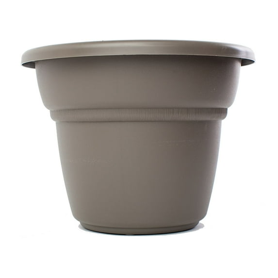Bloem 18 Inch Milano Planter Peppercorn 12 pack