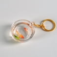 thumbnail image 3 of Xinyolin Backpack Pendant Toy Multi-purpose Decorative Transparent Lucky Mini Kois Fish Tank Key Chain Charm for Men, 3 of 8
