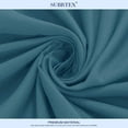 thumbnail image 5 of Subrtex Bedding Fitted Sheet Stain Resistant Soft Brushed Microfiber Single 1 Fitted Sheet for Mattress (Queen, Peacock Blue), 5 of 6