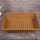 thumbnail image 2 of Cesta Rectangular de 4 Piezas para Mesa O Mostrador para Pan, Frutas Y Verduras Cestas de Mimbre para Mercados, 2 of 5