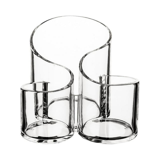 Organizador de brochas de maquillaje de acrílico, soporte para guardar brochas de maquillaje, cosmético Estilo A