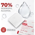 thumbnail image 4 of Ever Ready First Aid 70% Isopropyl Rubbing Alcohol Prep Pads 2-Ply Antiseptic Alcohol Wipes, 200 Count, 4 of 7