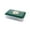 Green, variant on SPRING PARK Plastic Egg Holder, Stackable Covered Egg Trays, Clear Egg Storage Box Carrier Container and Organizer for Refrigerator, Fit 24 Eggs for Fridge Kitchen Restaurant