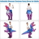 thumbnail image 3 of 1 traje inflable púrpura de Velociraptor para montar en adulto, disfraces de dinosaurios inflables disfraces de Halloween Cosplay Velociraptor  JM, 3 of 5