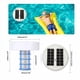 thumbnail image 3 of 2X Ionizador Solar para Piscinas, Flotador Ionizador de Cobre para Piscinas, Cambio Automático de Luz LED Multicolor, Limpiador Flotante para Piscinas, 3 of 3