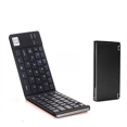 thumbnail image 1 of Clavier Bluetooth, Intégré avec une Batterie 120mA, Clavier Sans Fil Double Pliage, pour Tablette Android, PC Windows Etc. Noir, 1 of 8