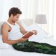 thumbnail image 5 of Balery Lush Foliage Green Plant Pantalones de pijama para hombre, pijama ultraligero, pantalón de descanso-X-Large, 5 of 6