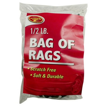- CLEAN RITE/BLAZER INTERNATIONAL Bag of Rags Cleaning Cloths, 1/2-Lb.