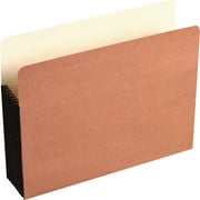 Wilson Jones® Red Rope File Pocket, 7" Expansion, 9 1/2" x 11 3/4" , Letter Size, Box of 10