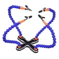 thumbnail image 3 of koolsoo 4 Flexible Arm Black Strong Steel Base Helping Hand Welding Repair Tool Blue, 3 of 6