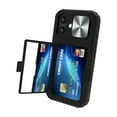 thumbnail image 6 of ShellTech for iPhone 16 Plus Case Wallet, Built-in Card Holder (4-5 Cards), Slide Camera Cover, Military Grade Drop Protection, Rugged Heavy Duty Men Women Protective Phone Case,Black, 6 of 7