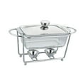 thumbnail image 1 of Calentador de comida para Buffet, recipiente para calentar alimentos, plato de comida transparente portátil multiuso, plato de frotamiento Rectangular 13 l 1 compartimento, 1 of 8