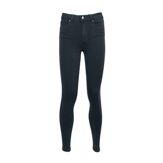 Velvet Heart Mid Waist Skinny Jeans Stretch Button & Zipper Fly Closure Denim Pants with Pockets-VELVET GREY / 24